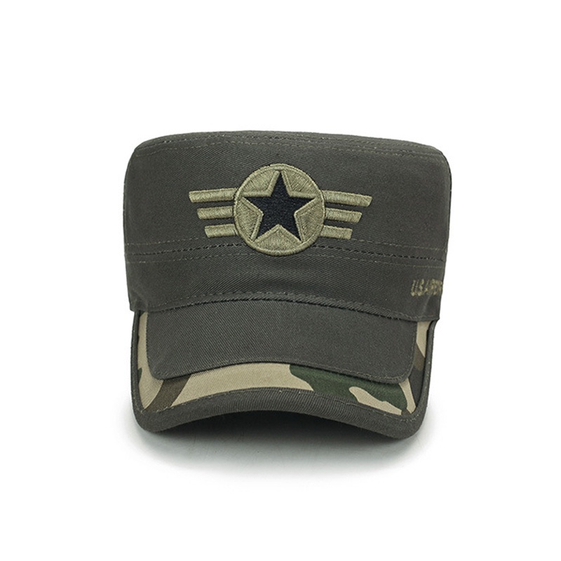 หมวกแบนหมวกเบสบอลหมวกป้องกันแสงแดดหมวกกลางแจ้งหมวกตั้งแคมป์ - รูปที่ 4