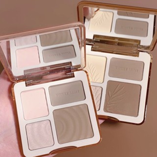 Spot seconds# Sweet Mint four-color repair plate highlight repair-body plate matte brightening glitter highlight repair plate 8.cc