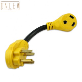 【ONCEMOREAGAIN】STW Heavy Duty RV Electrical Converter Cord 50 Amp Male to 30 Amp Female Adapter