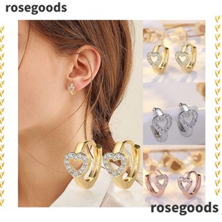 Rosegoods1 ต่างหูสตั๊ด แม่เหล็กบําบัดความเครียด สําหรับผู้หญิง 2 คู่