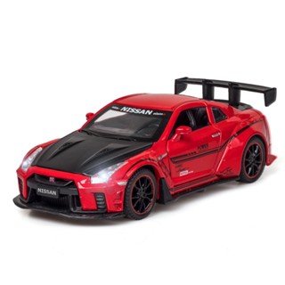 โมเดลรถยนต์จําลอง 1:32 Nissan Nissan GTR R35 ของเล่นสําหรับเด็ก