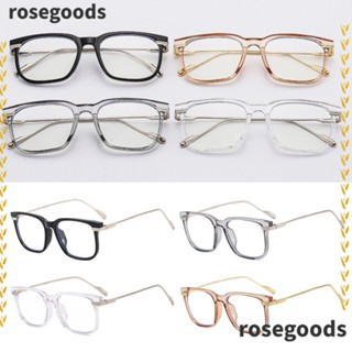 Rosegoods1 แว่นตา ป้องกันแสงสีฟ้า กรอบเบาพิเศษ ทนทาน สําหรับผู้ชาย และผู้หญิง