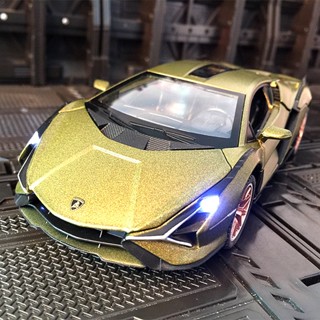 โมเดลรถยนต์ Lamborghini Lightning sian 1:32 ของเล่นสําหรับเด็กผู้ชาย