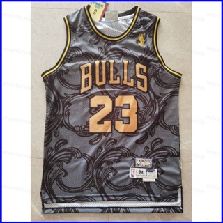 เสื้อกีฬาแขนกุด ลาย GP1 NBA Jersey Chicago Bulls No.23 JORDAN พลัสไซซ์ PG1