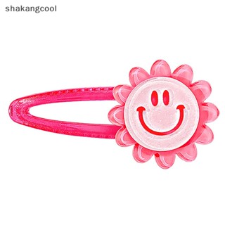 Shakangcool กิ๊บติดผม ลายดอกทานตะวัน สีแคนดี้ สําหรับเด็กผู้หญิง SGL