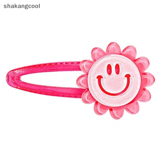 Shakangcool กิ๊บติดผม ลายดอกทานตะวัน สีแคนดี้ สําหรับเด็กผู้หญิง SGL