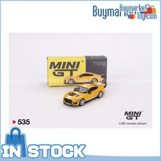 [ของแท้] Mini GT 1:64 #535 Shelby GT500 Dragon Snake Concept รถยนต์รุ่นสีเหลือง