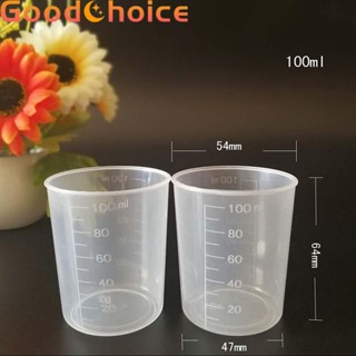 Measuring Cup Laboratories Light Weight Plastics Home 10pcs Transparent