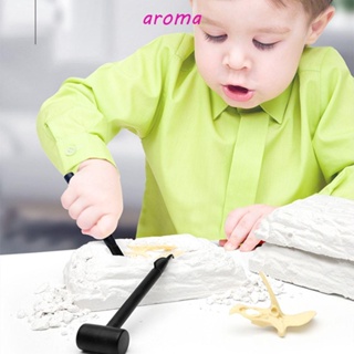 Aroma ชุดขุดไดโนเสาร์ โครงกระดูก 3D ของเล่นเสริมการเรียนรู้วิทยาศาสตร์ สําหรับเด็ก