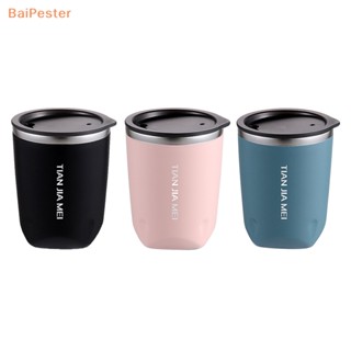 [BaiPester] แก้วกระติกน้ําร้อน สเตนเลส กันรั่ว สุญญากาศ สําหรับใส่เครื่องดื่ม ชา นม