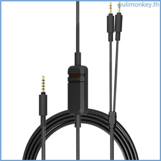 Wu สายเคเบิลหูฟัง 3 5 มม. แบบเปลี่ยน สําหรับ Beyerdynamic MMX300