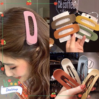 Dealshop กิ๊บเรขาคณิต ขนาดใหญ่ น่ารัก สวยงาม หน้าม้า สีหวาน เครื่องประดับผม