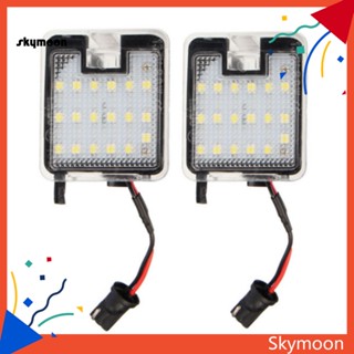 Skym* ไฟกระจกมองหลัง LED 18 SMD สว่างมาก สําหรับ Ford Kuga Focus Mondeo 2 ชิ้น