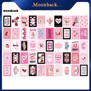 &lt;moonback&gt; สติกเกอร์ ลายดาวเคราะห์ 4 สี สําหรับตกแต่งสมุดไดอารี่ แพลนเนอร์ DIY 50 ชิ้น