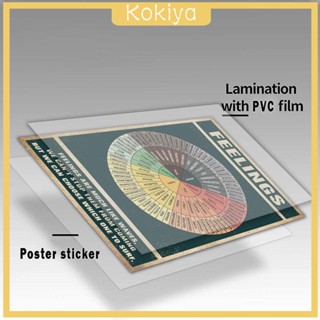 [Kokiya] โปสเตอร์ ทรงกลม เพื่อการเรียนรู้เด็กก่อนวัยเรียน