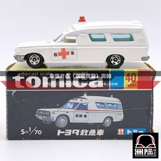 Tomy TOMICA กล่องดํา 40-1 [TOYOTA AMBULANCE] ผลิตในญี่ปุ่น-2