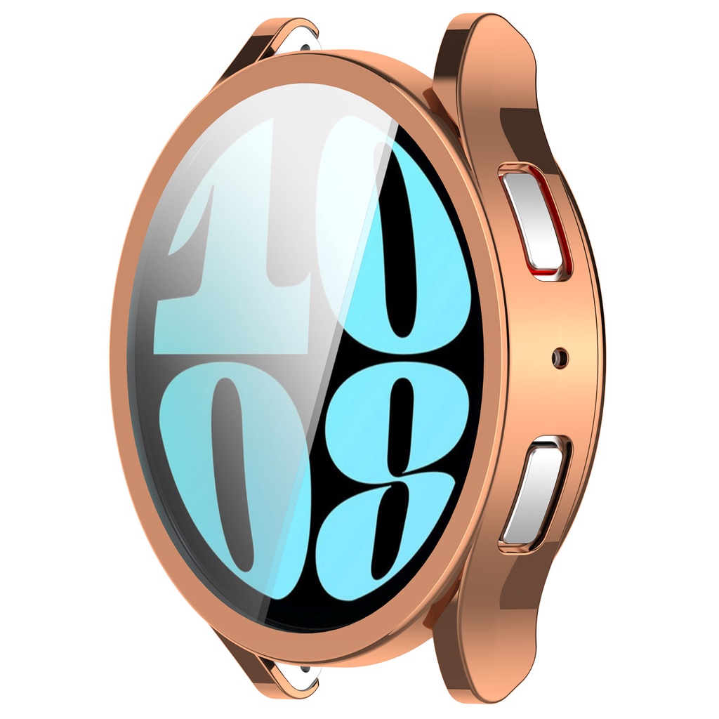 เคสป้องกัน TPU ชุบไฟฟ้า แบบบาง สําหรับ Samsung Galaxy Watch 6 40 มม. 44 มม. Watch6