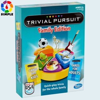 Trivial Pursuit Game: Family Edition Board Game, Trivia Games for Adults and Kids