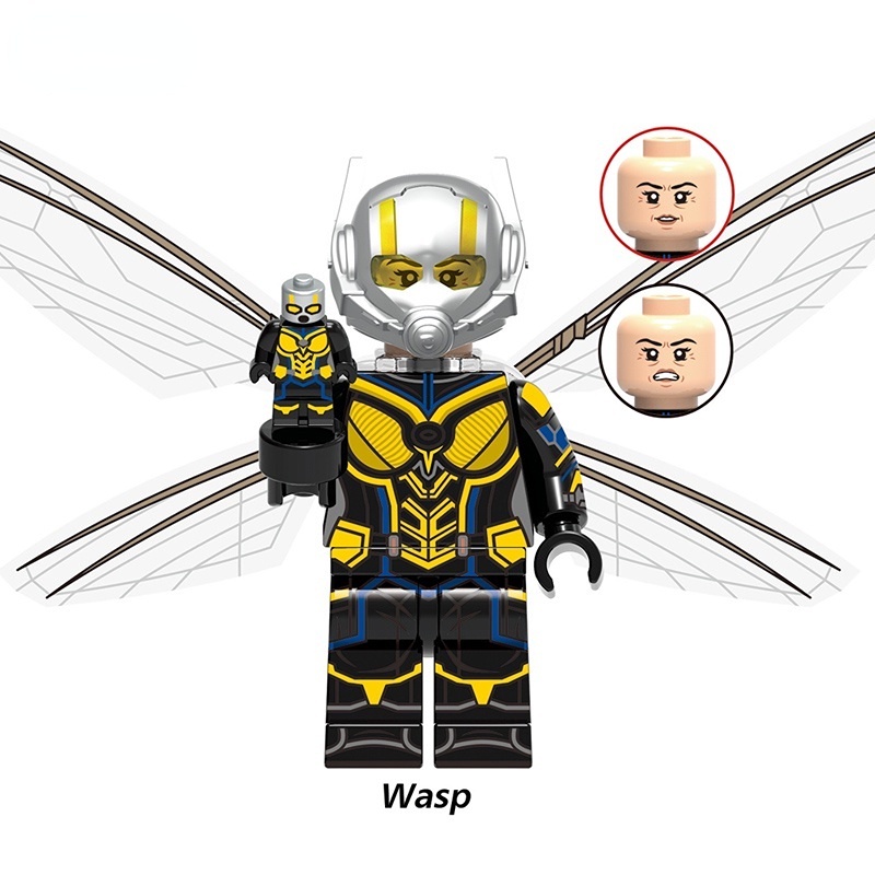 ฟิกเกอร์ Wasp Ant-man Kang The Conqueror Super Heroes ขนาดเล็ก ของเล่นสําหรับเด็ก - รูปที่ 2