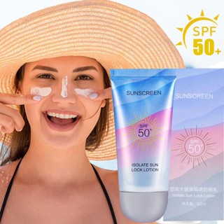 Zkyo ครีมกันแดด SPF50+ ป้องกันรังสียูวี 60 มล. สําหรับผู้หญิง