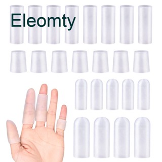 Eleomty ปลอกซิลิโคนเจลสวมนิ้วมือ 1 คู่