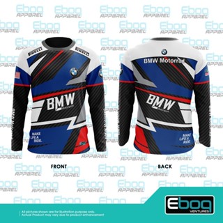 [พร้อมส่ง] เสื้อยืดไมโครไฟเบอร์ พิมพ์ลายทาง BMW EVO 01 AD Baju BMW ขนาดใหญ่ พลัสไซซ์