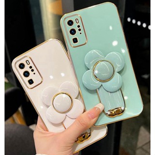 เคสโทรศัพท์มือถือ แบบนิ่ม ลายดอกทานตะวัน หมุนได้ สําหรับ Infinix Smart 7 6 HD Plus 5 Pro 4