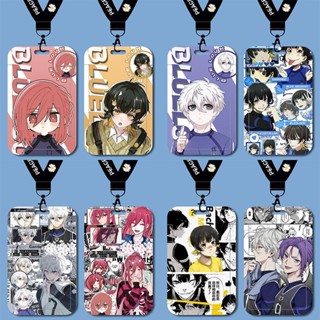 BLUE LOCK card sleeve Isagi Yoichi Transparent shell Chigiri Hyoma new Student card anime Name tag animation Seishiro Nagi ACGN ITOSHIRIN protective case