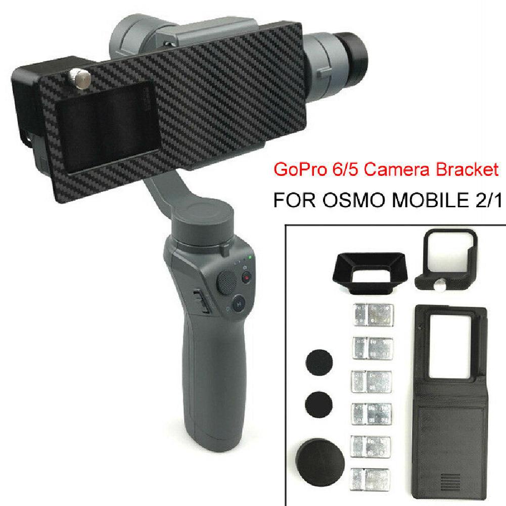สําหรับ DJI Osmo Mobile 2/1 Gimbal GoPro Hero 6 5 อะแดปเตอร์กล้อง Mount Bracket Plate