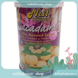 Macadamias Dry Roasted Salted Nut Walker 130 G.