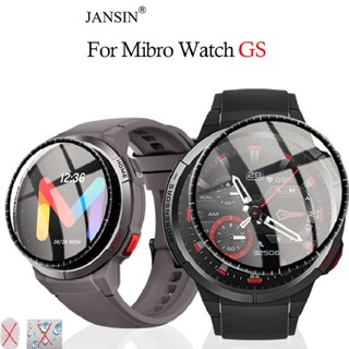 ฟิล์ม Mibro Watch GS ฟิล์มTPU ฟิล์ม3D เคสกันรอยหน้าจอสําหรับ Mibro Watch GS สมาร์ทวอทช์ มี GPS