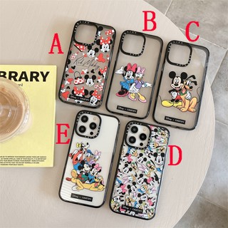 เคสซิลิโคน สำหรับ ไอโฟน Clear Case iPhone 14 Pro Max iPhone 13 Pro Max iPhone 12 Pro Max iPhone 11 Cartoon มิกกี้เมาส์ Mickey Mouse &amp; มินนี่เมาส์ Minnie Mouse &amp; โดนัลด์ดั๊ก Donald Duck &amp; เดซี่ดั๊ก Daisy Duck &amp; Goofy กูฟฟี่ Silicone Case