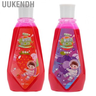 Uukendh Plaque Disclosing Mouthwash  Fruity Improve   200ml Children Plaque Disclosing  Protect   for Evening for Infant