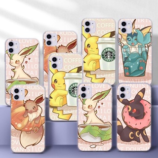 เคสโทรศัพท์มือถือแบบนิ่ม TPU ใส ลาย eevee kawaii 48A สําหรับ Samsung S30 Plus S21 S30 Ultra S30 S7 S8 S9