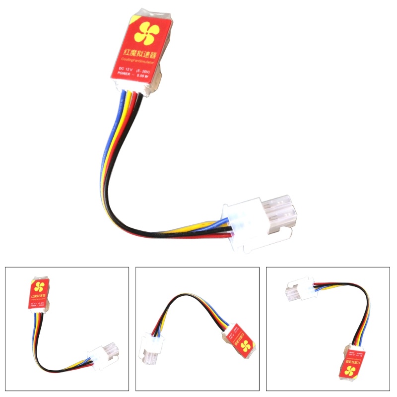 Con สําหรับ Shenma M1 M3 AntiMiner S7 S9 T9 S9i Z9 MINI 4Pins ATX 12V PWM RED MAGIC พัดลมจําลอง Spoo