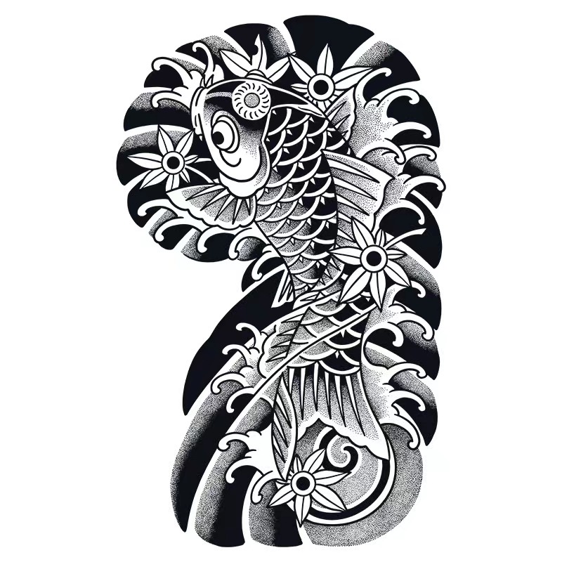 【COCO Magic tattoo】สติกเกอร์รอยสักชั่วคราว กึ่งถาวร กันน้ํา ติดทนนาน 15 วัน 32 ซม.*19 ซม.