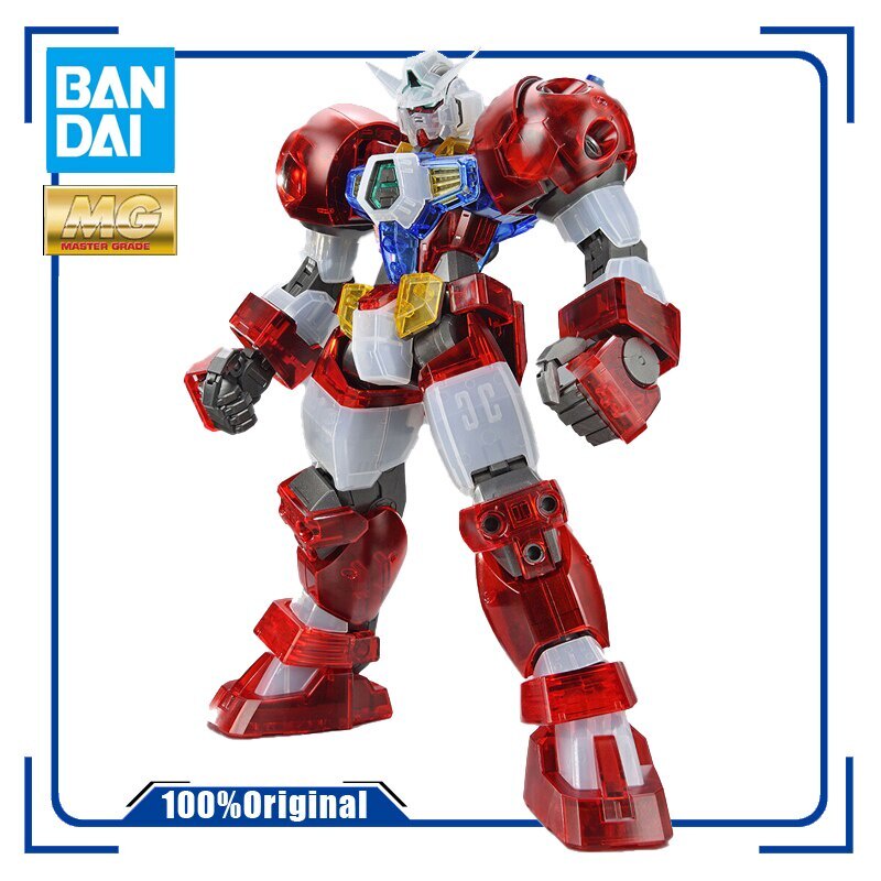 BANDAI MG 1/100 THE GUNDAM BASE LIMITED AGE-1 GUNDAM Wear System Set Clear Color Assembly Plastic Model Kit Action Toy