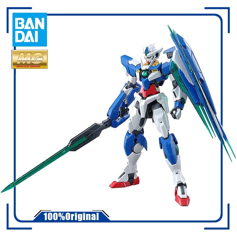 BANDAI MG 1/100 GNT-0000 00Qan[T] Theater Edition CELESTIAL BEING MOBILE SUIT Assembly Model Kit Act