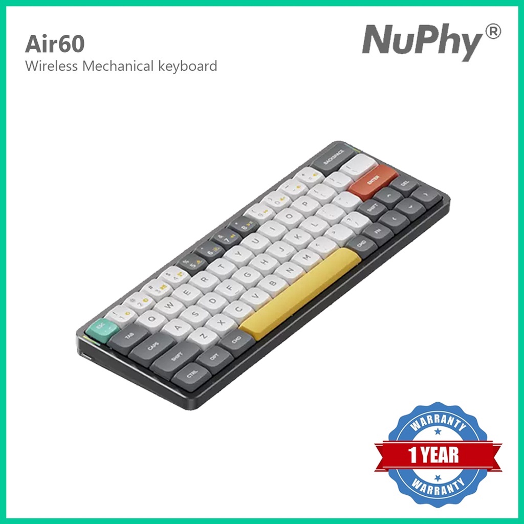 คีย์บอร์ดไร้สาย NuPhy Air60