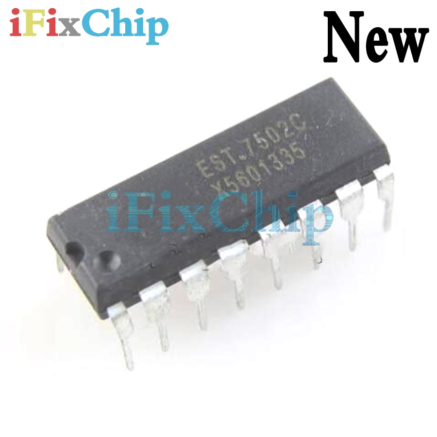 10 ชิ้น EST7502C DIP16 EST7502B EST7502C ใหม่เอี่ยม