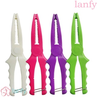 LANFY Plastic Fishing Clamp Multi-Purpose Gripper Grabber Fish Clips Portable Floating Fish Fishing Pliers Fishing Accessories Catch Release Tool Fish Body Holder Clamp Grip