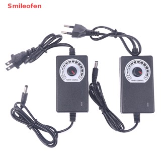 [Smileofen] อะแดปเตอร์แปลงพาวเวอร์ซัพพลาย 3-12V2A โวลต์ 2A SMPS แหล่งที่มา 24W ปรับได้