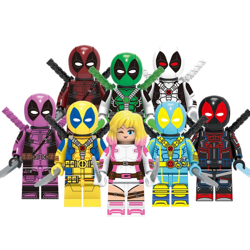 ฟิกเกอร์ Deadpool Super Heroes DC Movie Dead-pool 3 ขนาดเล็ก ของเล่นสําหรับเด็ก