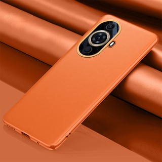 เคสซิลิโคน หนัง PU ป้องกันเลนส์ บางพิเศษ คุณภาพสูง สําหรับ Huawei Nova 11 11 Pro ELVEV