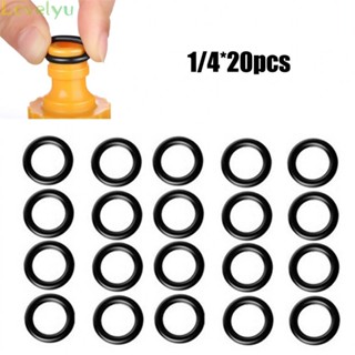 ⭐2023 ⭐1/4 O-Rings 20 Pcs Easy To Install Exquisite Rubber Solid Connector Seal