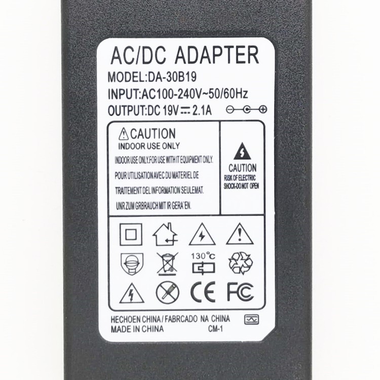 27B1H 19V1.9A จอแสดงผล LCD แหล่งจ่ายไฟ AOC Guanjie C27B1H ADPCI1936YD2 อะแดปเตอร์