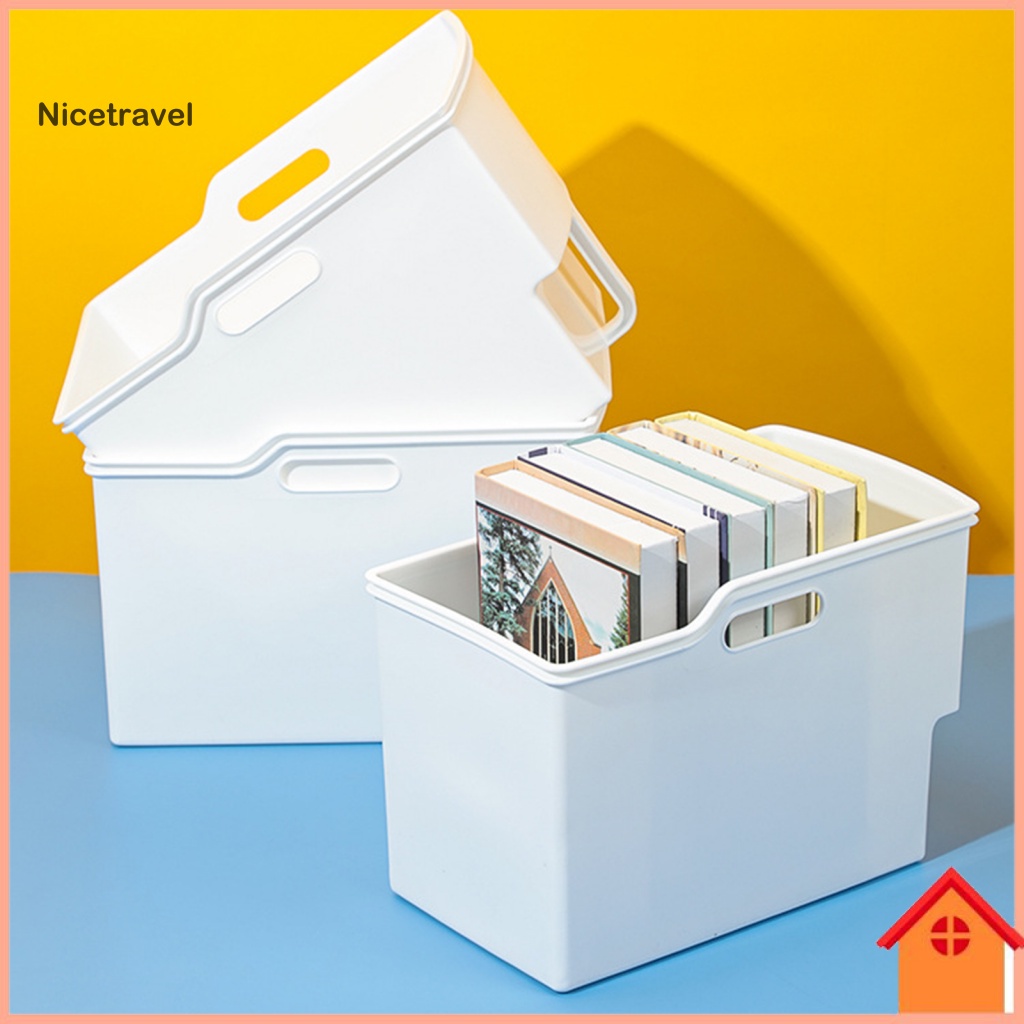 [Ni] กล่องเก็บของ PP ขนาดใหญ่ แบบเปิด สําหรับห้องครัว