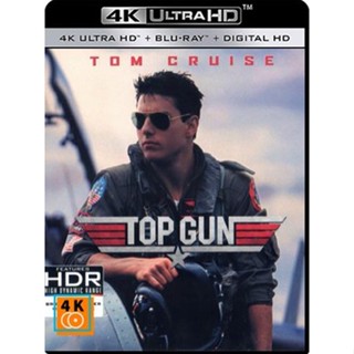 หนัง 4K ออก ใหม่ - Top Gun (1986) ท็อปกัน ฟ้าเหนือฟ้า - แผ่นหนัง 4K UHD (เสียง Eng 7.1 Atmos/ ไทย | ซับ Eng/ ไทย) 4K