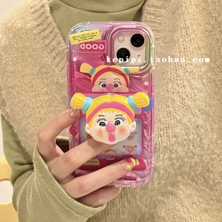 เคสโทรศัพท์มือถือ กันกระแทก ลายเด็กผู้หญิงเปียน่ารัก สําหรับ Apple Iphone 14promax 13 12 11 14pro 13pro 14