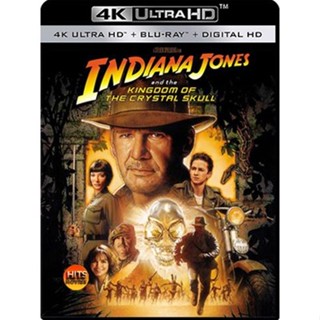 4K UHD 4K - Indiana Jones and the Kingdom of the Crystal Skull (2008) - แผ่นหนัง 4K UHD (เสียง Eng 7.1 Atmos | ซับ Eng/